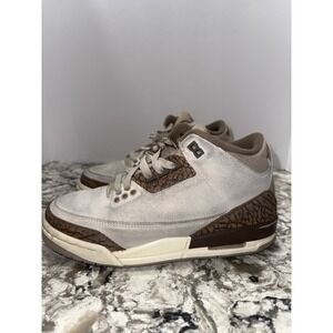 Nike Air Jordan 3 Retro Low Palomino Shoes Size 6Y Women 7.5